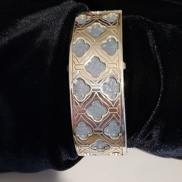 Brighton  Christo London Cuff w/inserts - Picture 1 of 10